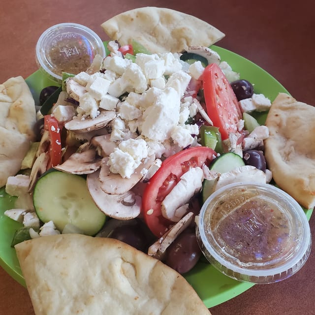 Famous Greek Salad.