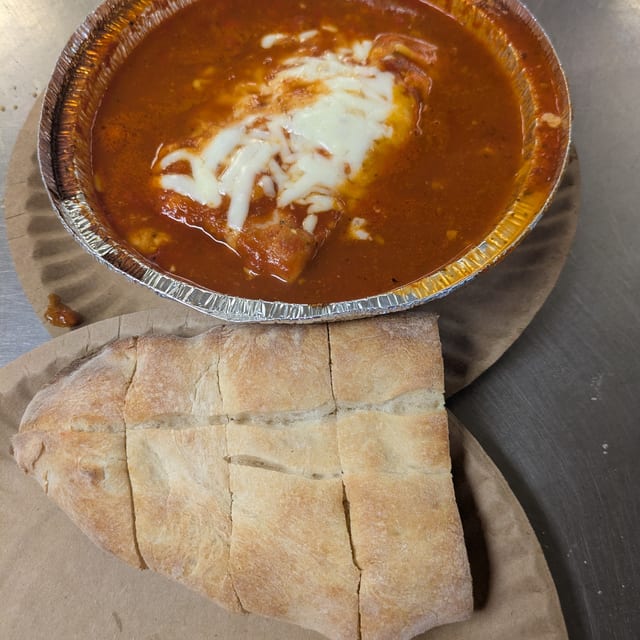 Manicotti.